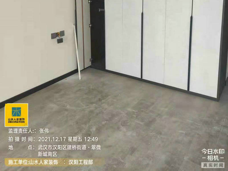 武汉远洋东方镜装修工地完工前巡查