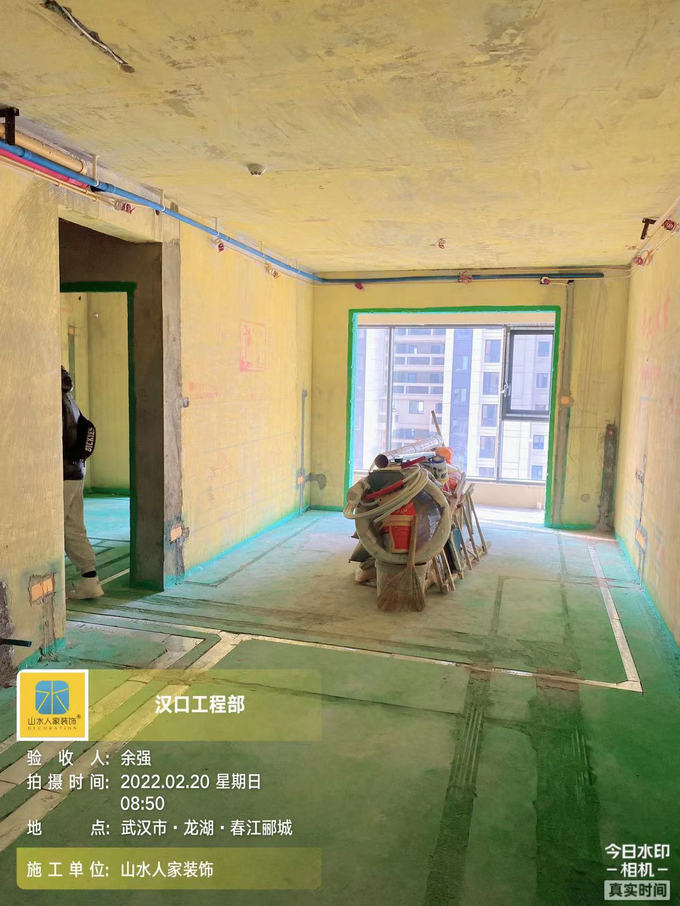 龙湖春江丽城1栋复工检查