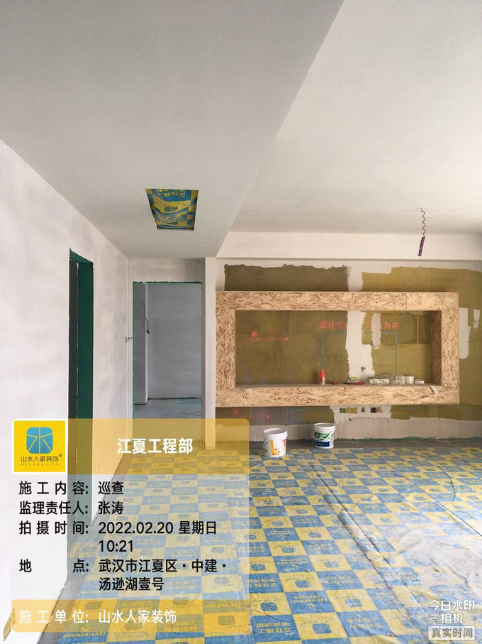 汤逊湖一号跨年工地复工巡查