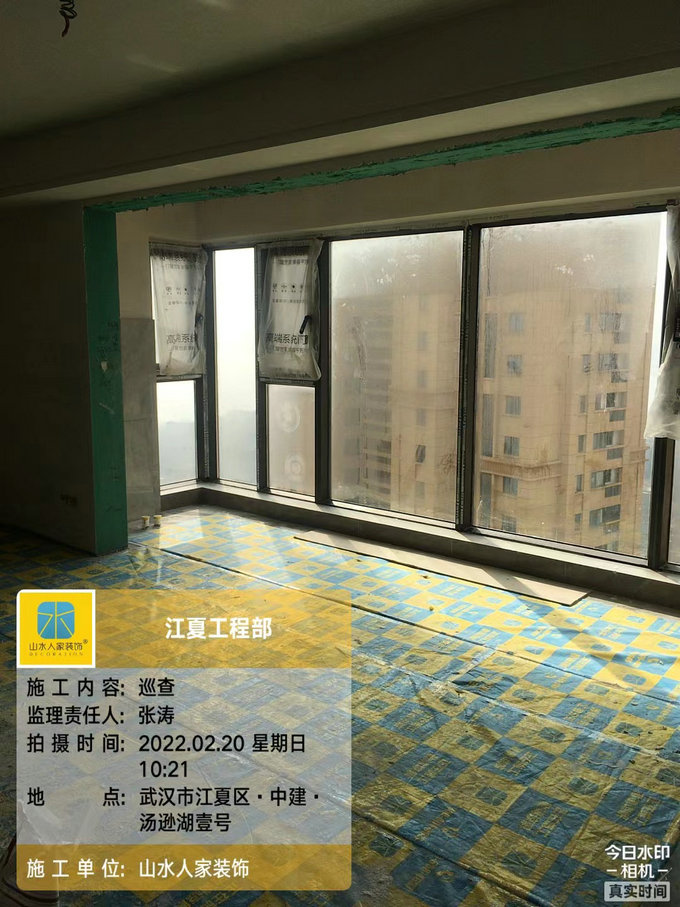 汤逊湖一号跨年工地复工巡查