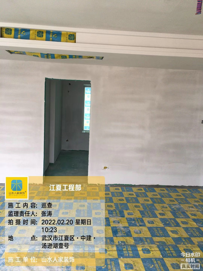 汤逊湖一号跨年工地复工巡查