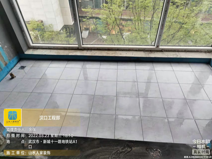北辰金地漾时代8栋泥木验收准备工作