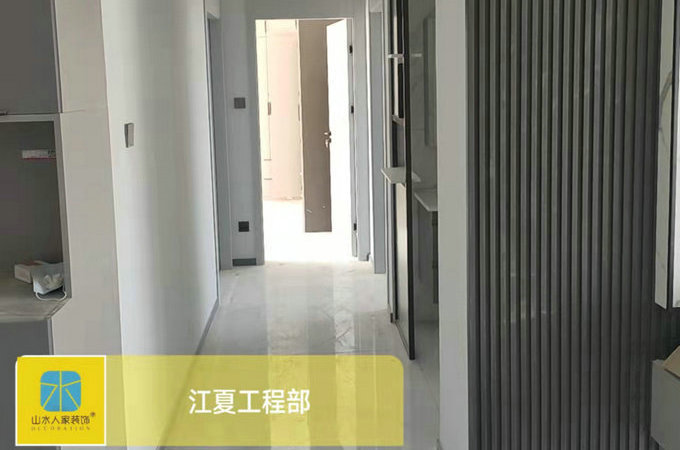 阳光佳苑装修工地安装收尾