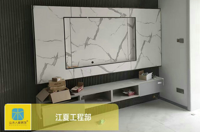阳光佳苑主材安装收尾