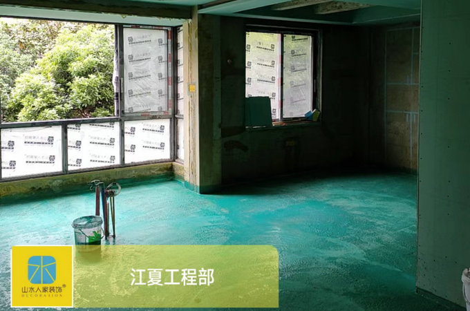 镜湖园装修工地巡查泥工待进场