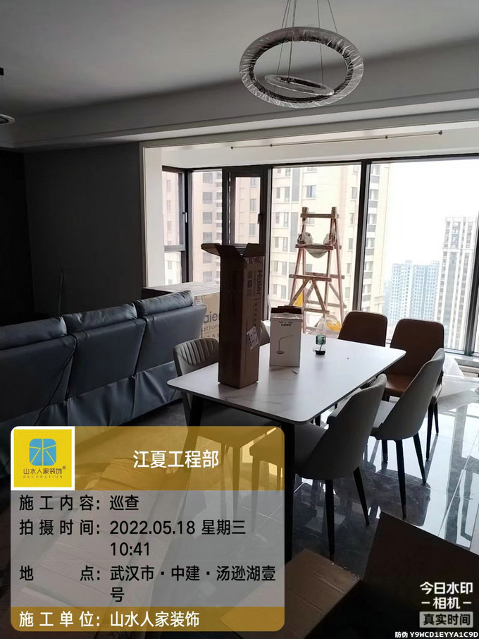 汤逊湖壹号材料安装待交工