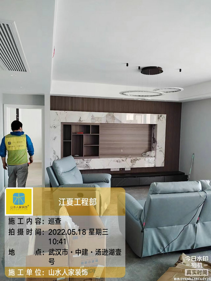 汤逊湖壹号材料安装待交工