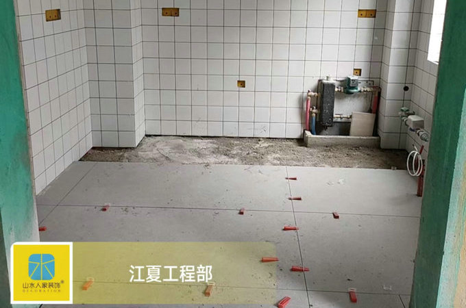 镜湖园泥工施工现场巡检