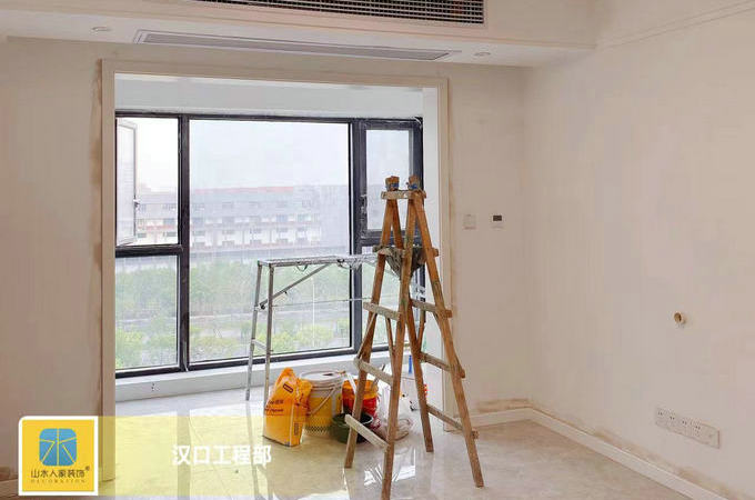 北辰金地漾时代8栋油漆修补主材安装