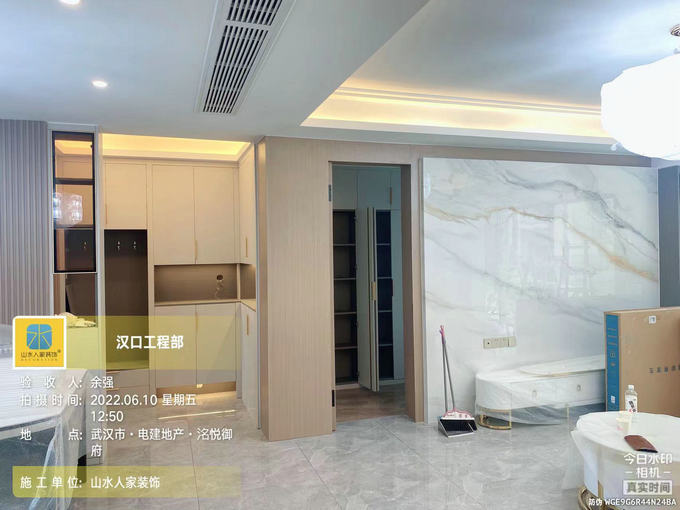 洺悦御府7栋装修工地待交工巡检