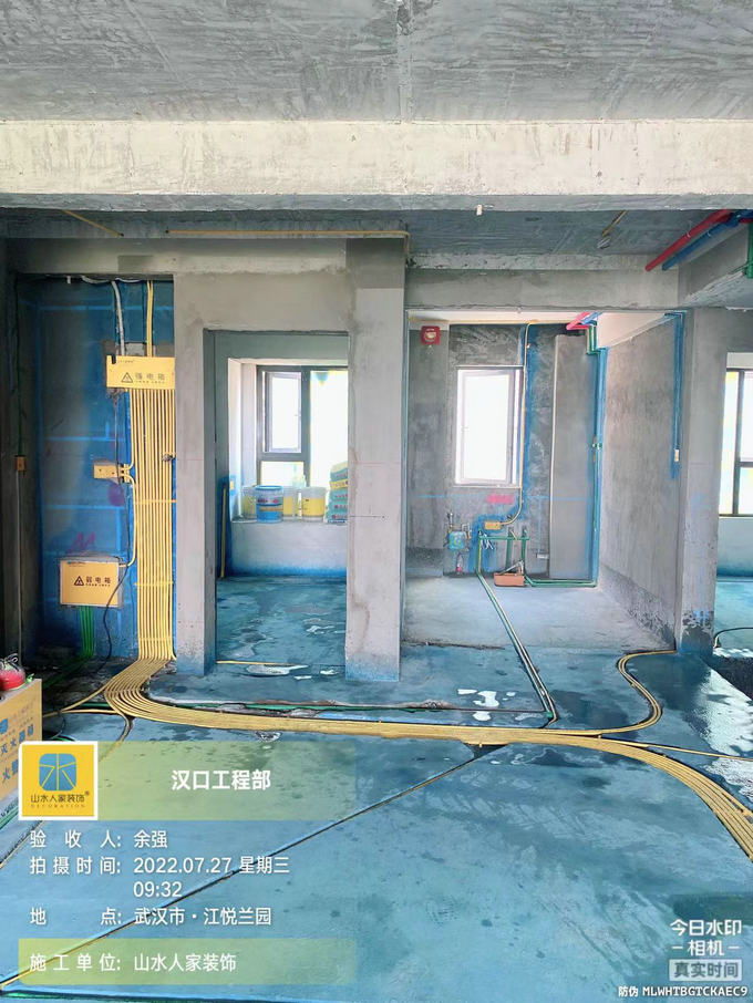 江悦兰园7栋装修工地水电验收