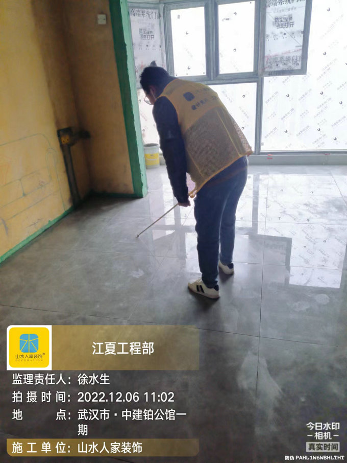 中建铂公馆泥木工验收